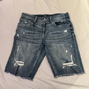 Buckle BKE Cut off Jean Shorts Jorts Men’s Size 33, Jake